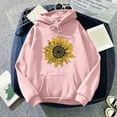 thumbnail image 3 of Vedolay Womens Plus Size Tops Womens Hoodies Half Zip Long Sleeve Oversizd Crop Pullover Sweatshirts with Pockets,Pink XXL, 3 of 3
