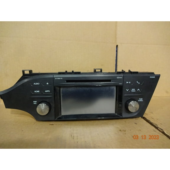 Pre-Owned 2015 Toyota Avalon AM FM CD Player Radio Receiver w/ Display Screen OEM - Verify Specific Vehicle Fitment In Description - (Good)