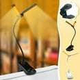 thumbnail image 1 of Vaidha Lampe Livre Compacte à Double Tête avec Recharge, Lumière de Contrôle à Trois Touches, Protection des Yeux, Lampe Livre à Pince, 1 of 7