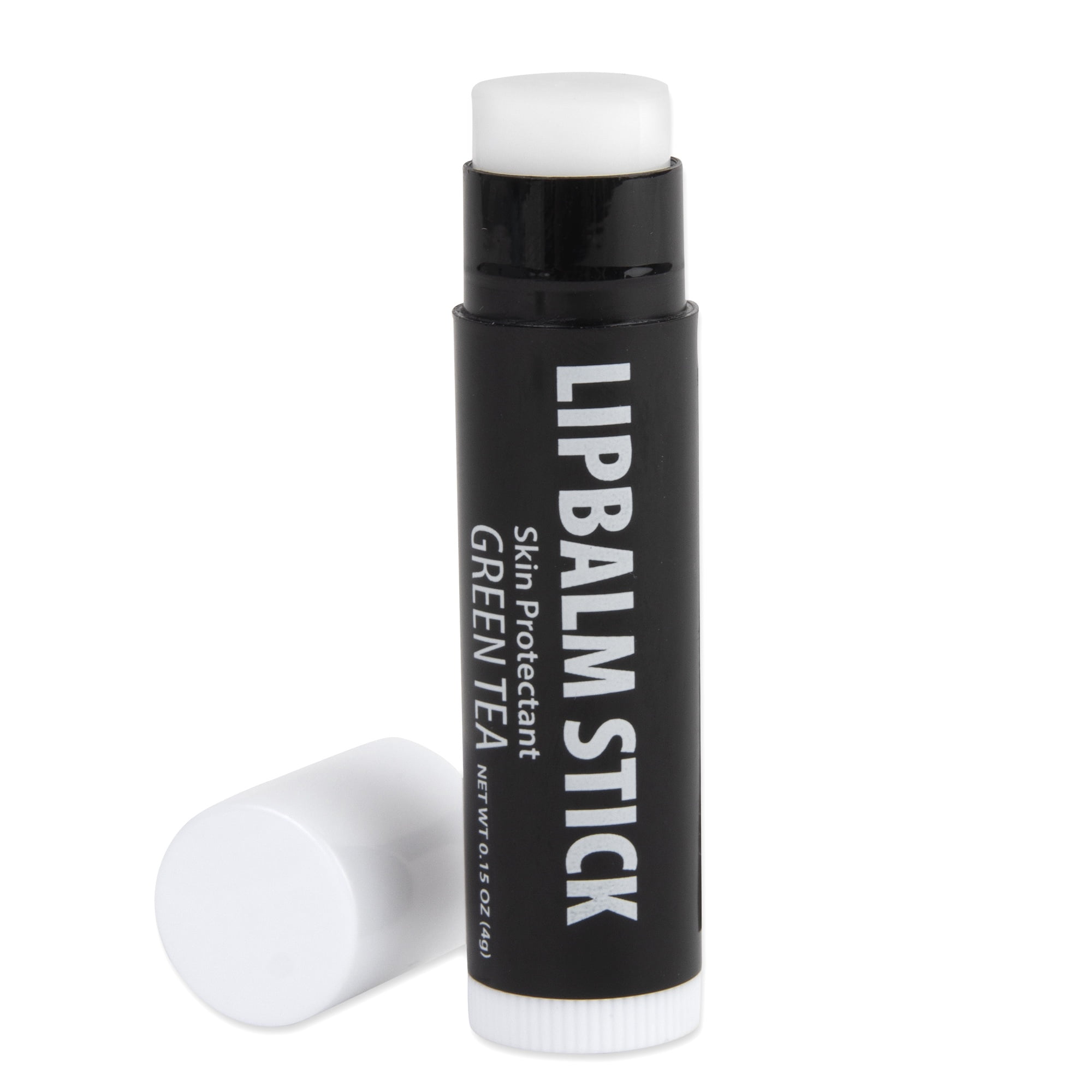100 Pack Lip Balm Moisturizing Skin Protectant Sticks (.15 Oz Each) in Green Tea Scent for Men, Women, Cold Winter Weather