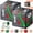 Black, variant on 2 Pcs Mahjong Dice, Crystal Dice for Mahjong 17mm D6 Dices Green Dices Set Energy Stone, Spiritual Decor Mah Jong Sieve Accessories for Tabletop Game Board Games Casino, Craps(Light Green)