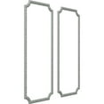 thumbnail image 2 of Ekena Millwork 28"W x 72"H Sussex Floral Panel Moulding Kit (Double Panel), 2 of 10