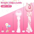thumbnail image 3 of Kit de soporte para globos Voircoloria, 2 juegos de altura ajustable, 3 of 7