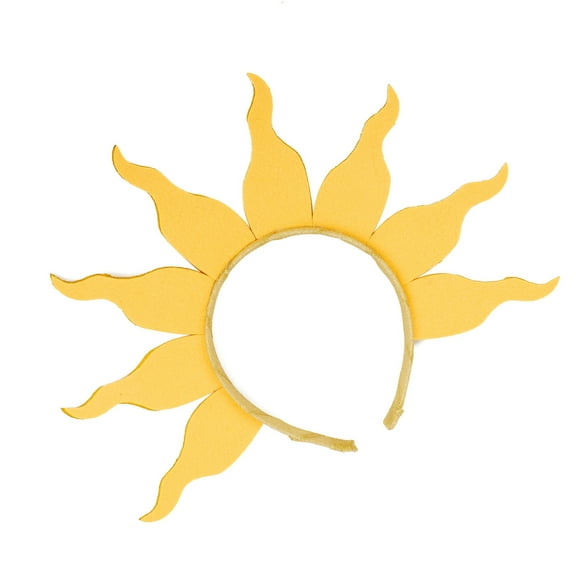 Glitter Sun Headband Sun Goddesses Halos Headbands Rave Party Hair Accessories Headband Flame Hairband Halloween