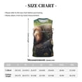 thumbnail image 4 of Pofeuu Daisy Sleeping Sloth Print Basketball Jersey, Shirts for Men Youth Basketball Jersey Crew Neck-X-Large, 4 of 6