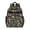 Mushroom and Butterfly, variant on Mushroom and Flower Black Pattern Backpack for School, Cute School Bag with Adjustable Shoulder Straps and Padded Back, 15.25"x11.5"x5.25"
