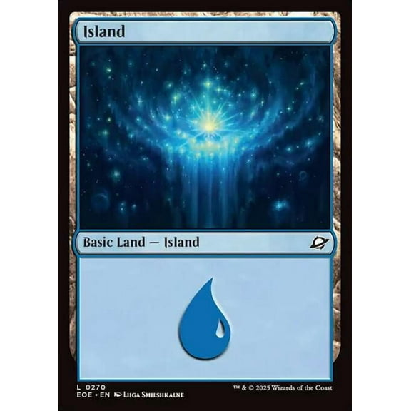 MtG Edge of Eternities Common Island (FOIL) #270