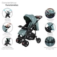 thumbnail image 3 of Carriola para Bebé y Autoasiento D'bebé Sistema de Viaje Elite Reversible Travel System Con Portabebé Verde, 3 of 6