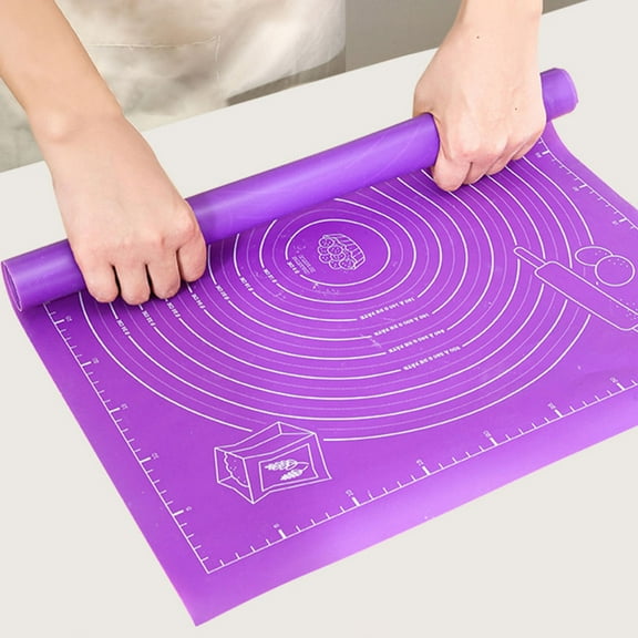 HONITANO 1Pcs Silicone Baking Mat Reusable Nonstick with Measurements for Pastry and Dough in Bakeries and Restaurants