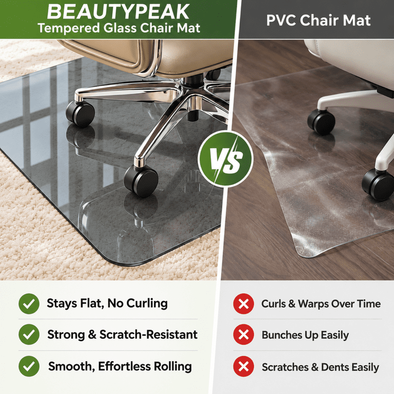 beautypeakhome, Office Chair Mat, 46