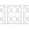 thumbnail image 3 of bali & pari Sampson Bohemian White Rattan Queen Size Standalone Headboard, 3 of 3
