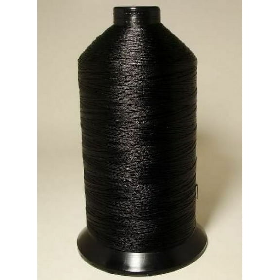 Polyester DABOND ANTI-WICK Thread BLACK size V92 For Marine Canvas/Upholstery