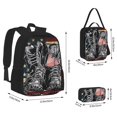 thumbnail image 2 of Balery Veterans Day1 Mochila escolar 3 en 1 para niños: mochila resistente con lonchera térmica y estuche para lápices. Mochila escolar para niños y niñas., 2 of 7