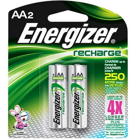 Energizer AA NiMH 2500MA Rechargeable Battery