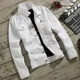 thumbnail image 3 of Abrigo vaquero para hombre, chaqueta vaquera gris estilo hip hop de otoño, ropa de abrigo lavada de corte entallado para hombre, marca de moda, talla grande L al precio más bajo G, 3 of 5