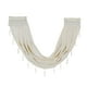 thumbnail image 1 of Cortinas de café Baoblaze hechas a mano Cenefas de Cocina Estilo elegante para baño Cocina Sala de estar Ventanas Rod Pocket Cortinas pequeñas 1 blanco, 1 of 8