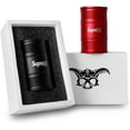 thumbnail image 5 of Car Ashtray with Lid Smell Proof Ash Tray, Portable ashtray for car cup holder (Red, Skull Pattern), 5 of 5
