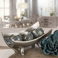 thumbnail image 2 of Schonwerk Silver Decorative Balls for Bowls and Vases, Set of 3 Decorative Orbs for Centerpiece Bowls - Centerpiece Table Decorations for Dining/Living Room or Table Decor - Gift Idea, 2 of 9