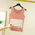 thumbnail image 6 of Roncen Women's Thermal Vest, Fleece Lined Seamless Tank Top, Printed Warm Sleeveless Undershirt, 6 of 6