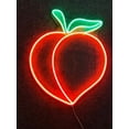 thumbnail image 3 of Handmadetneonsign Peach Led Sign, Peach Led Sign, Wall Decor, Bar Neon Sig, Custom Neon Sign, Restaurant Led Sign, Fruits Neon Sign, Peach Fruit Led Signs, Wall Décor, 3 of 5