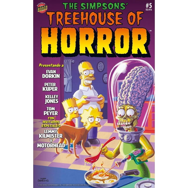 The Simpsons´ Treehouse Of Horror 5 Blanco
