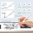 thumbnail image 4 of ORUYROP Upgraded 6 Pack Pencil Tips for Apple Pencil, No Wear Out Fine Point Precise Control Pencil Replacement Nibs, Compatible with Apple Pencil 1st Gen and 2nd Gen/iPad Pro Pencil, 4 of 7