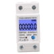 thumbnail image 1 of Medidor de energía digital LCD monofásico 2P, monitor de consumo eléctrico, comprobador eléctrico de riel DIN, 5 A, 220 V CA, 1 of 14