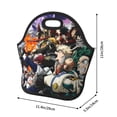 thumbnail image 2 of My Hero Academia Lunch Bag, Neoprene Lunch Bag, Reusable Insulated Lunch Box, Lunch Tote Bag, Cooler Thermal Meal Tote Kit For Office Work Picnic, Keep Food Warm/Cold, 2 of 9