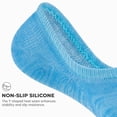 thumbnail image 6 of COMFOEX 10 Pairs Women's No-Show Socks, Low Socks Non Slip Flat Boat Line., 6 of 7