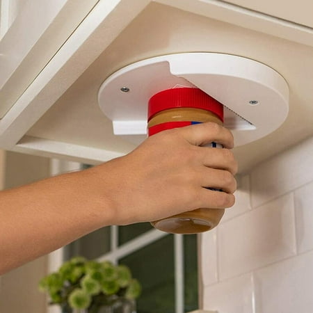 

Creative Can Opener Under the Cabinet Self-adhesive Jar Bottle Opener Top Lid