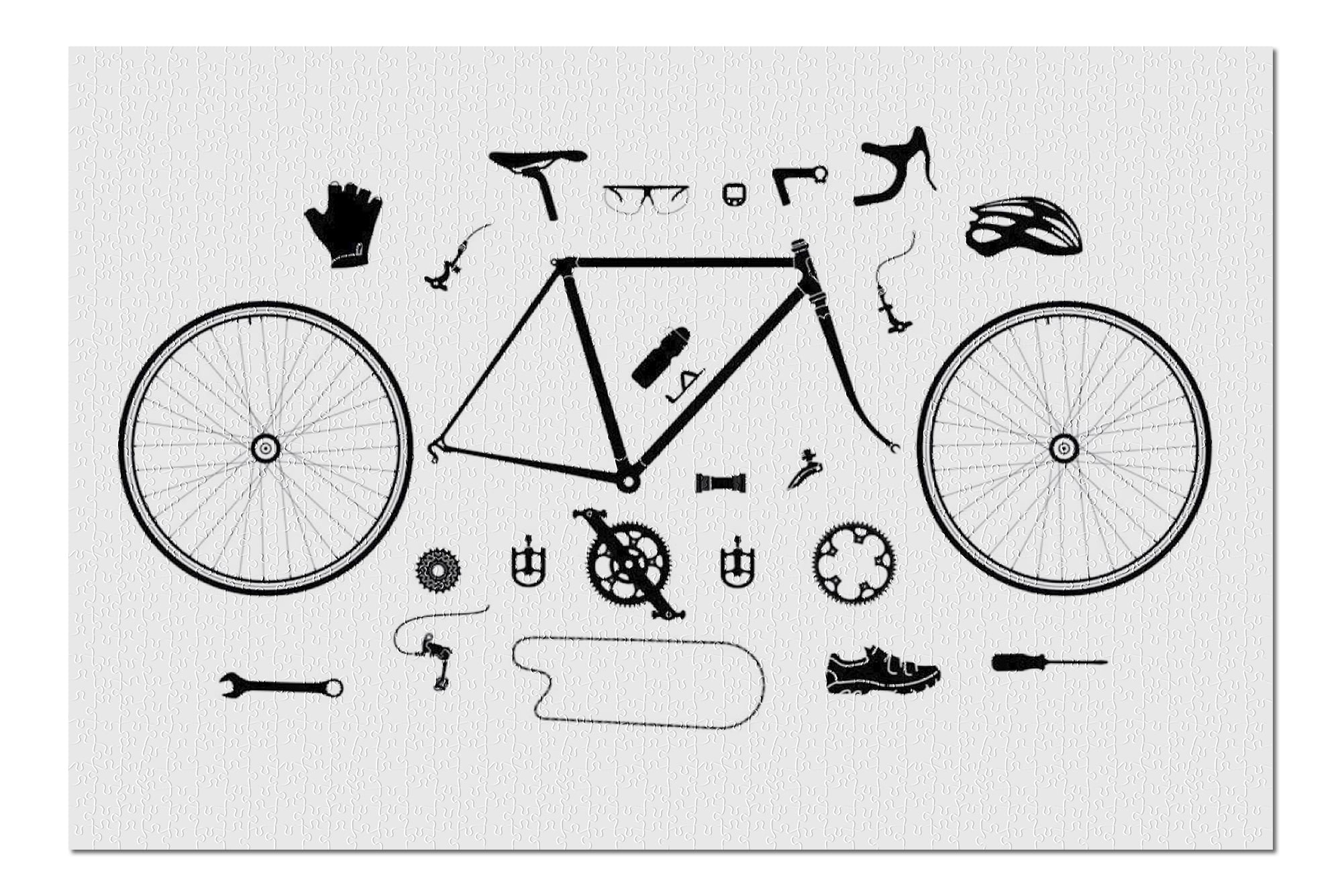 Road Bicycle Parts & Accessories Silhouette 9011922 (20x30