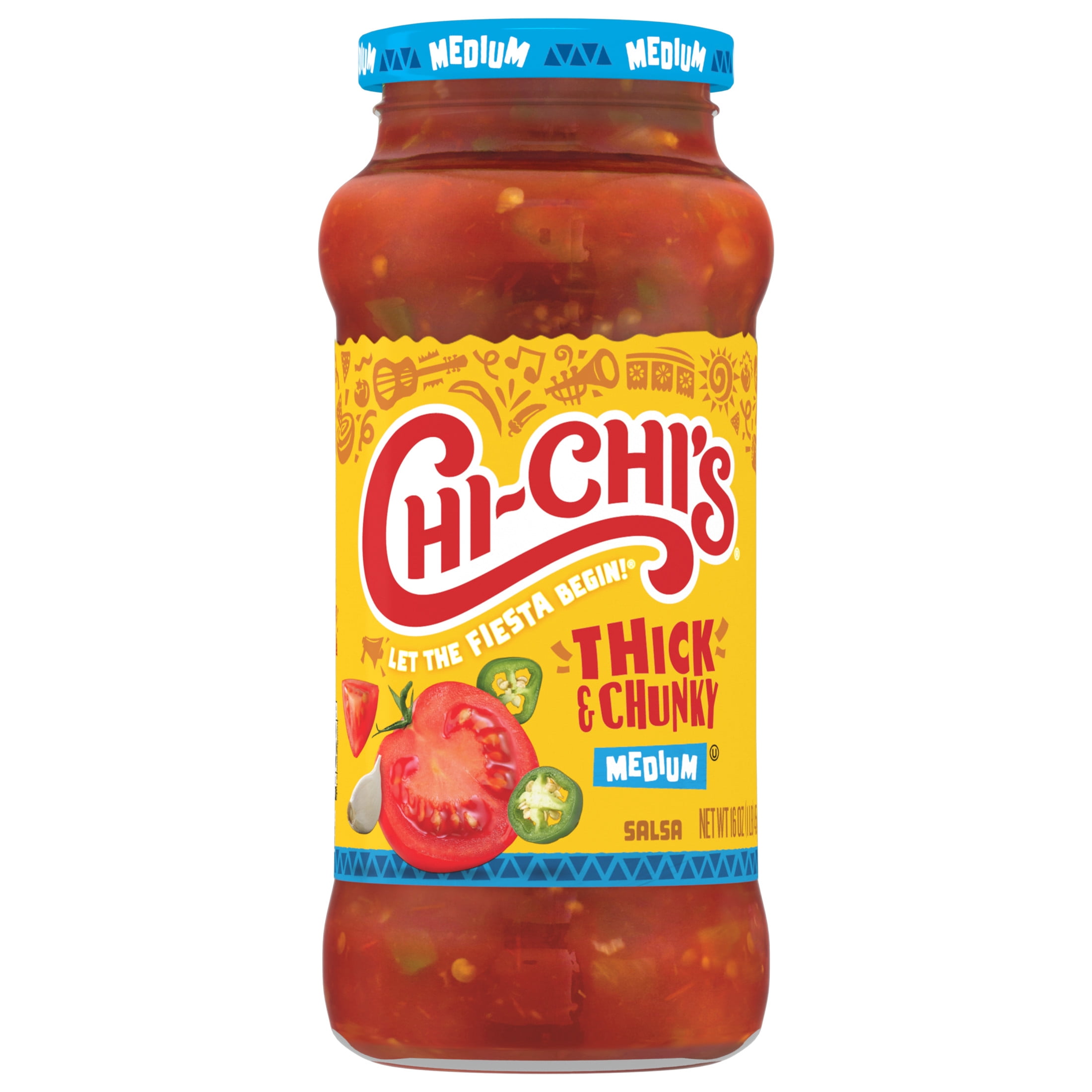 Chi-Chi's, Thick and Chunky Mild Salsa, 60 oz Plastic Jug, Gluten