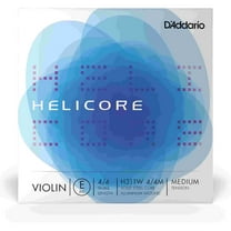 D'Addario Helicore Series Violin E String 4/4 Size Medium Wound E
