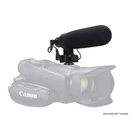 Panasonic HC-VX981K Advanced Super Cardioid Microphone (Stereo/Shotgun) With Dead Cat Wind Muff