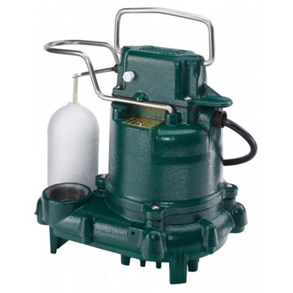 Zoeller 53-0016 115V 0.3 HP 50 Series Sump Cast Iron Pump with 25 ft. Cord