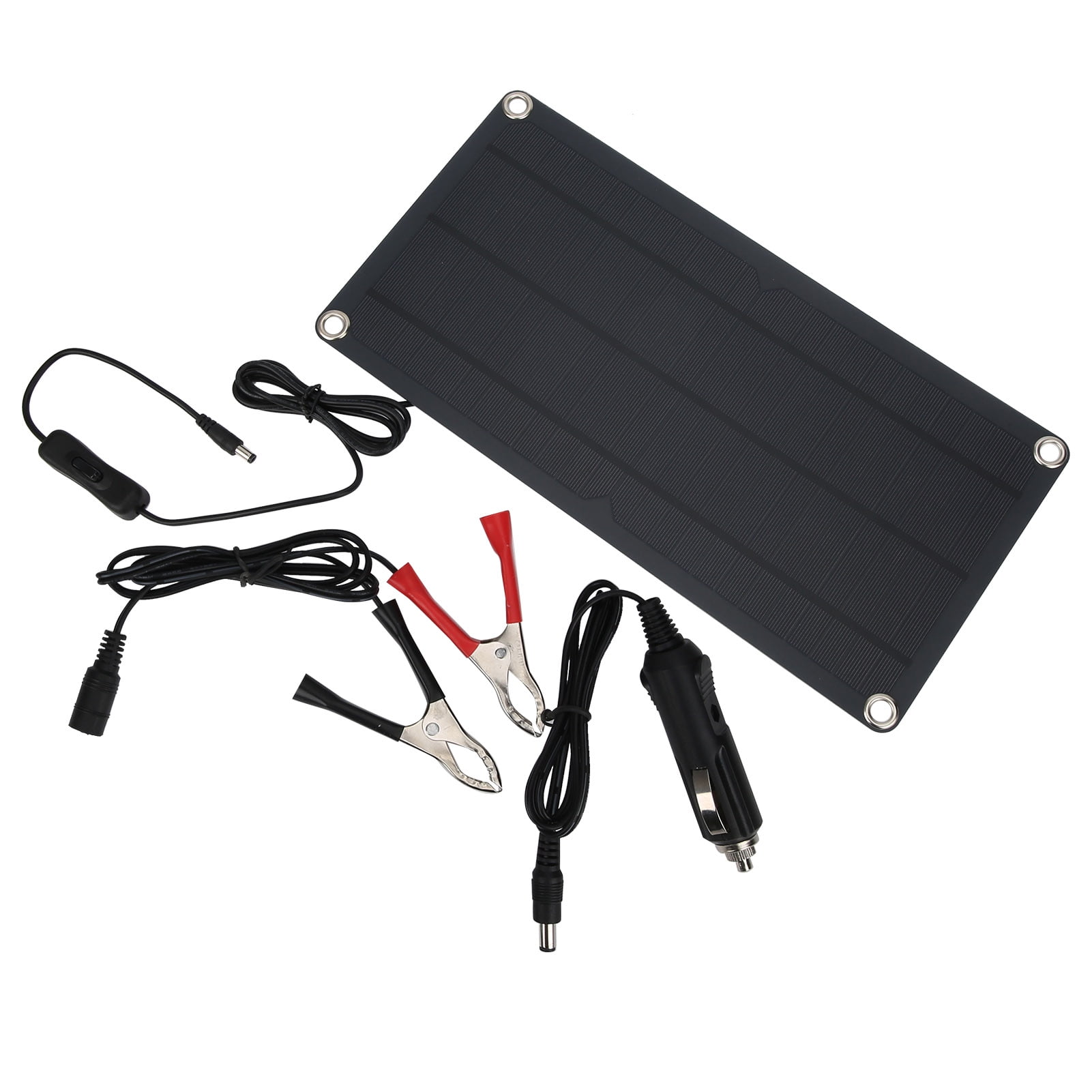 Fdit Solar Panel Solar Panel Kit Portable Monocrystalline Silicon Lightweight