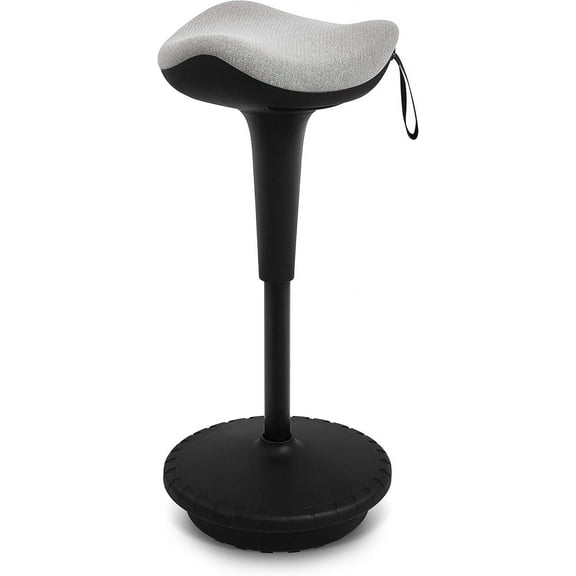 Standing Desk Stool, Standing Office Stool, Ergonomic Wobble Stools, Adjusting Height and swivels 360° Working seat for Bedroom, Kitchen, Living Room