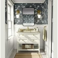 thumbnail image 2 of S4Sassy Peel and Stick Wall Covering, Ginkgo Vine Wallpaper Removable Wallwrap - Gray Instant Wall Mural for Bedroom, Bathroom, Laundry Room, Closet Interior (25"x240" inch), 2 of 9