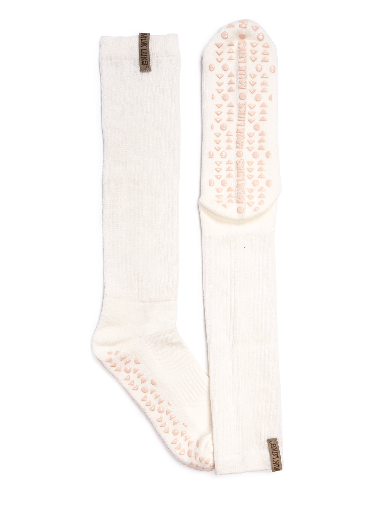 MUK LUKS Women's Pilates Slouch Sock, 1-Pack, Shoe Sizes 6-10