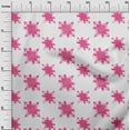 thumbnail image 2 of oneOone Polyester Lycra Fabric Floral Block Printed Craft Fabric BTY 56 Inch Wide, 2 of 4