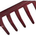 thumbnail image 4 of 14-Tine Garden Heavy Duty Rake Metal Steel Rake Head Only Without Handle (Red), 4 of 6