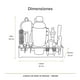 thumbnail image 4 of Kit de Bartender y Cocteleria Profesional 14 Piezas AVERA Sacacorchos, 4 of 10