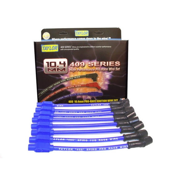 Taylor Wire / Vertex 79605 TAY79605 409 SPIRO-PRO CUSTOM BLUE Fits select: 1999-2002 CHEVROLET SILVERADO, 2001-2006 CHEVROLET TAHOE