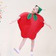 thumbnail image 3 of EeaseMX Disfraz infantil con diseño de frutas y verduras, creativo y divertido, para cosplay, fiesta infantil, desfile de moda (forma de manzana)., 3 of 7