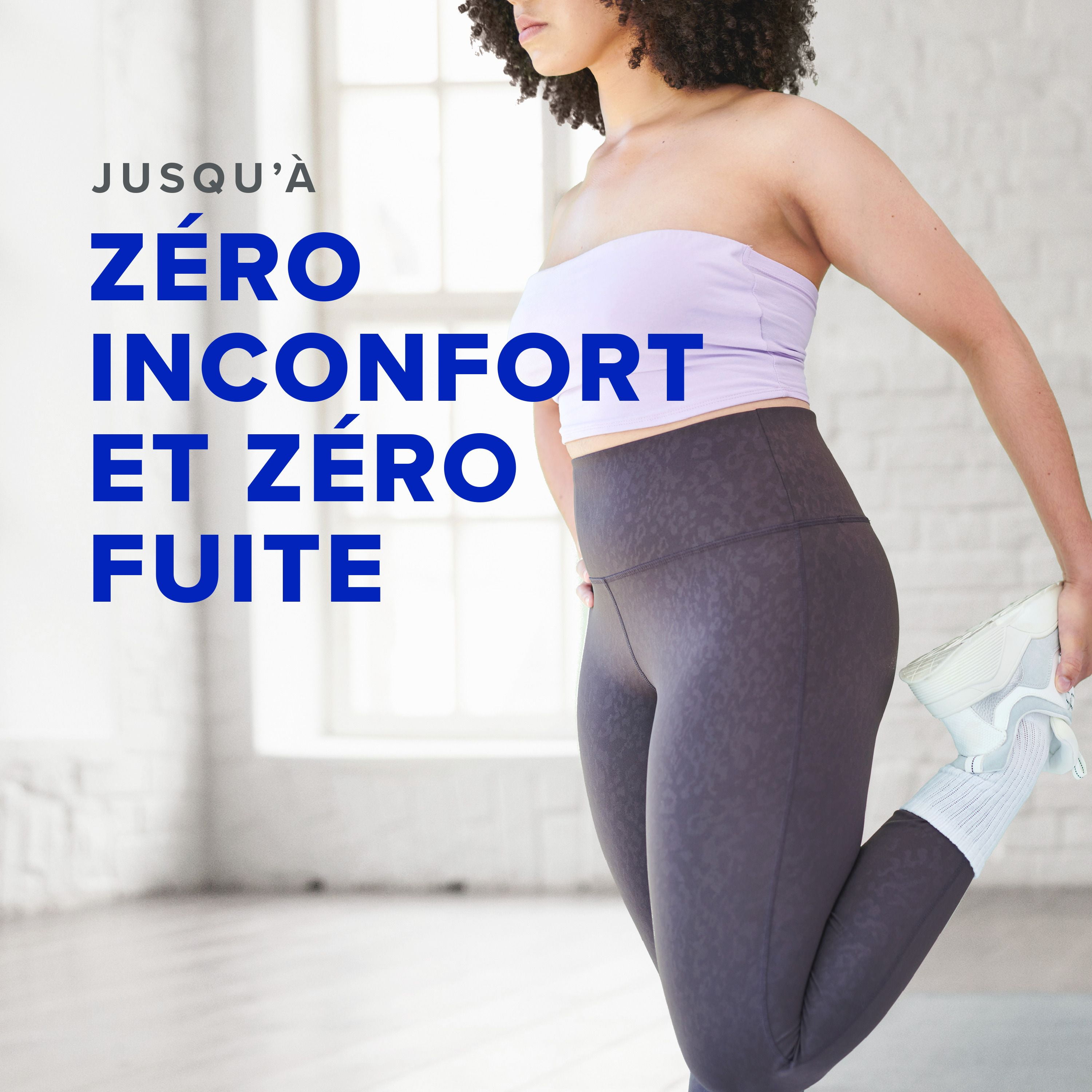 Serviettes féminines Always Pur coton pour femmes, serviettes avec ailes Flexfoam, taille2, degré d’absorption abondant, non parfumées, 24serviettes 24CT