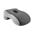 thumbnail image 2 of Almohada para la siesta de oficina, almohada boca abajo, ligera, con soporte para la cintura, espuma viscoelástica Gris, 2 of 9