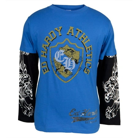 

Ed Hardy - Athletics Blue Youth 2fer - Youth X-Large