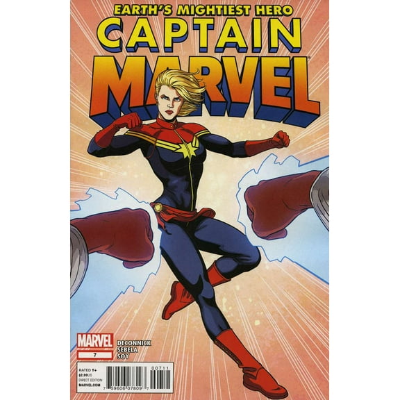 Captain Marvel (8th Series) #7 VF ; Marvel Comic Book