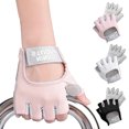 thumbnail image 2 of 1 par de guantes antideslizantes para entrenamiento de culturismo y gimnasio, guantes deportivos para levantamiento de pesas, guantes antideslizantes para mujeres y hombres, guantes de Yoga, 2 of 5