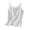 White, variant on Women's Plus Size Linen Tank Top, Loose Fit Sleeveless Casual Vest, Solid Color Lightweight Summer Top for Vacation, Daily Wear and Street Style Coffee L